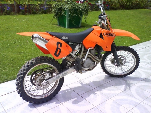Product picture KTM 250-525 SX, MXC, EXC Racing Motorcycle Service Repair Manual 2000, 2001, 2002, 2003