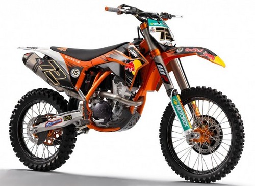 Product picture KTM 350 SX-F Motorcycle Service & Repair Manual 2011