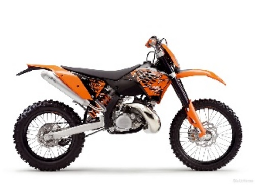 Product picture KTM 125/ 200 SX, SXS, MXC, EGS, EXC, EXC, SIX DAYS, XC, XC-W Motorcycle Service & Repair Manual 1999-2006