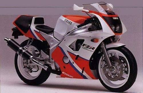 Product picture Yamaha FZR400A FZR400SAC Motorcycle Workshop Service Manual 1986-1994