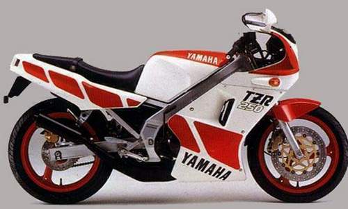 Product picture Yamaha TZR250 2MA Motorcycle Workshop Service Manual 1987
