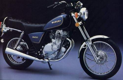 Product picture Suzuki GN250 Motorcycle Workshop Service Repair Manual 1982-1983