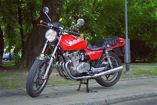 Product picture Suzuki GSX400F (GSX400FX, GSX400FZ, GSX400FD) Motorcycle Workshop Service Repair Manual 1981-1983